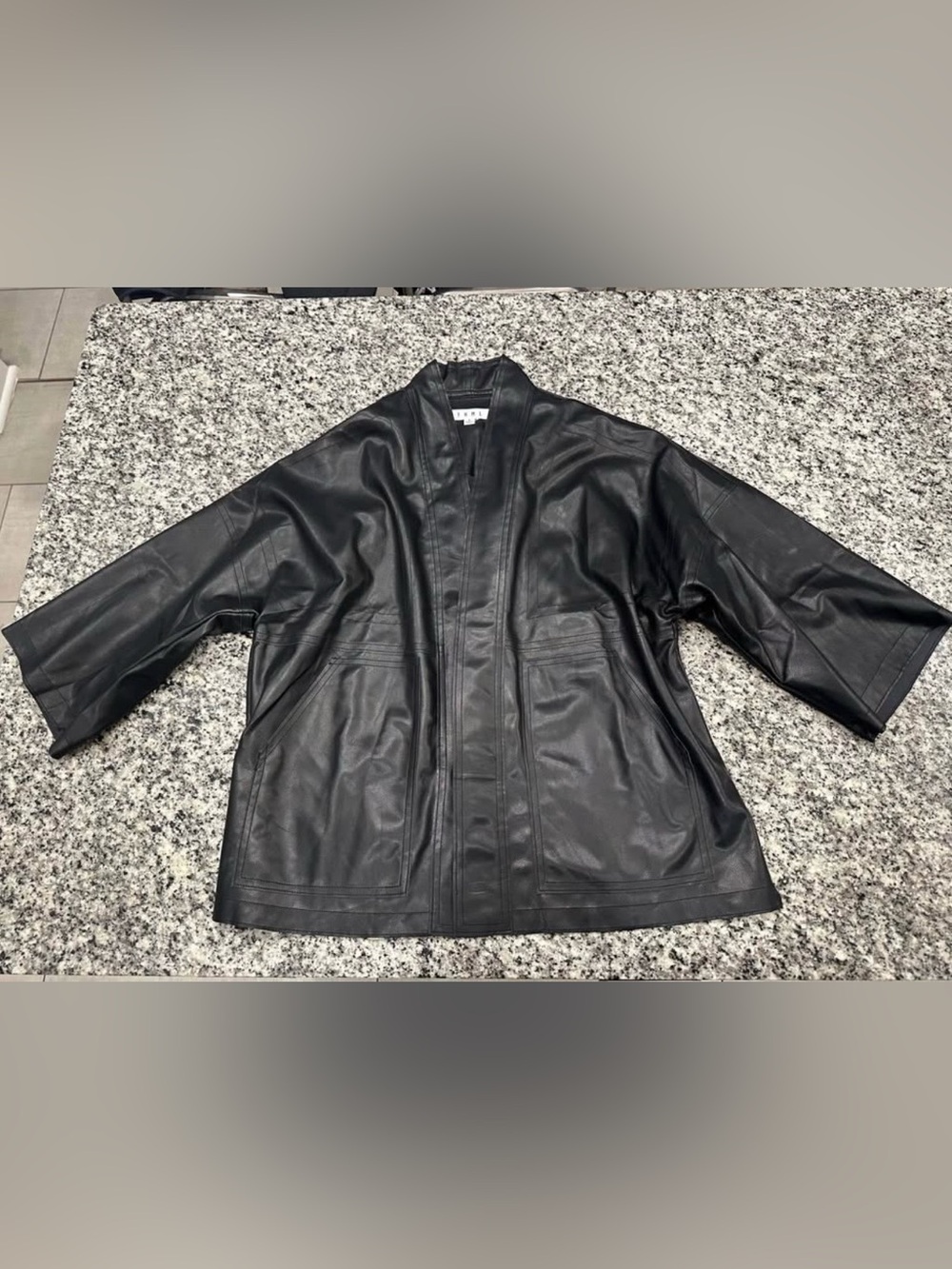 THML Faux Leather Jacket-NWOT